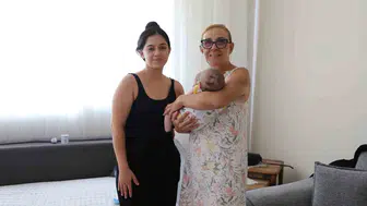 Nazilli Belediyesi yeni doğan bebeklerin ailelerini evlerinde ziyaret ediyor
