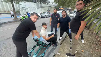 Samsun'da trafikte ani manevra kazaya yol açtı