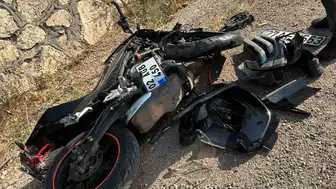Gölbaşı yolunda dehşet anları: Kafa kafaya çarpışma ağır yaraladı