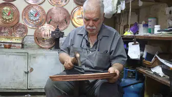 Şanlıurfa çarşılarında bakırcılık geleneği zamana meydan okuyor
