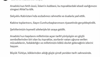 Bakan Kacır Ahlat'ta Türk Milleti Yine İnsanlığın Sancaktarı