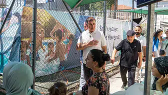 Konak’ta portatif havuzla gelen ilk yüzme deneyimi