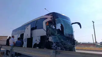 Afyonkarahisar yolunda otobüs dehşeti
