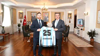 Erzurumspor Başkanı Dal’dan Vali Baruş’a ziyaret
