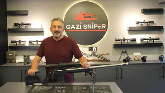 Erzurumlu eski özel harekatçıdan 7 kilometre ötedeki hedefi vurma hedefi