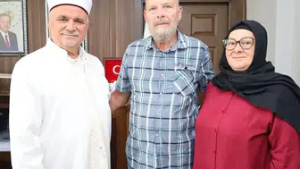 66 yaşında Kelime-i Şehadet getirdi Karabük'te ihtida merasimi