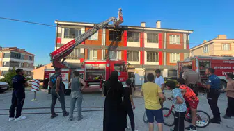 Eskişehir’de gece vakti korkutan ev yangını