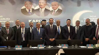 MHP Talas kongresinde Kayhan Saraç ile yola devam kararı