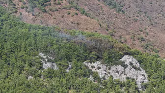 Kemer'de Çıralı yangını kontrol altına alındı