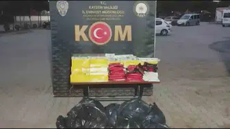 Kayseri polisi kaçak ürün sevkiyatını durdurdu