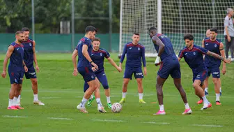 Trabzonspor Ferencvaros sınavına hazırlanıyor