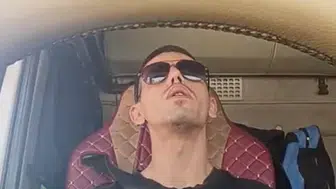 Yola çıkan TIR şoförünün son canlı yayını kazadan önce kaydedildi