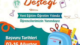 Bursa'da öğrenci velilerine kırtasiye yardımı başvuruları başladı