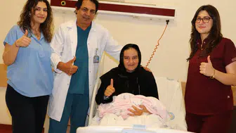 7 kez başarısız olmuşlardı 13 yıllık bebek hasreti bitti
