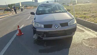 Hisarcık'ta elektrikli bisiklet ile otomobil çarpıştı, sürücü hayatını kaybetti
