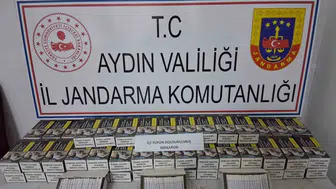 Aydın girişinde tütün operasyonu