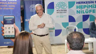 Nilüfer’de başkan ve mahalleli çay eşliğinde sorun konuştu