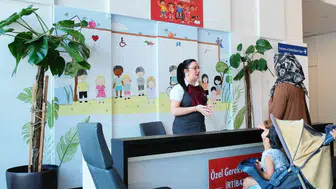 Mersin Şehir Hastanesi özel çocuklar için kapılarını özel olarak açtı