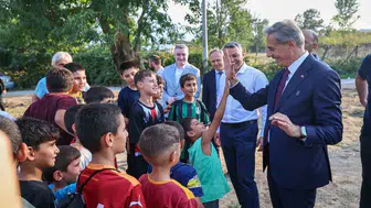 Karapürçek'in Çocuklarına Forma Sürprizi