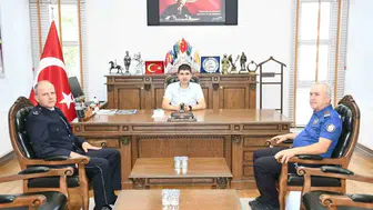 Alaçam Emniyeti'nde nöbet değişimi: Yeni müdür görevine başladı