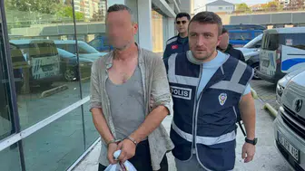 Samsun'da dehşet anları Eşini silahla tehdit eden koca yakalandı