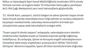 Nüfus ve vatandaşlık işlemleri için ALO 199 hattında büyük yoğunluk