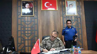 Gece mesaisinde amir ziyareti Beytüşşebap'ta güvenlik toplantısı