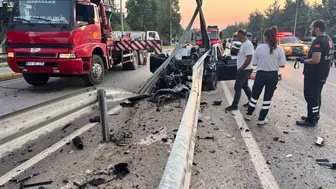 Isparta yolunda direksiyon hakimiyetini kaybeden sürücü hayatını kaybetti