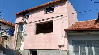 Uşak’ta tehlike saçan metruk binalar temizleniyor