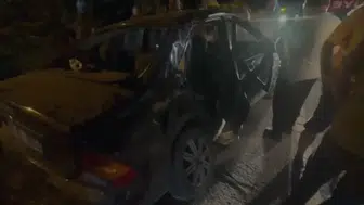 Kastamonu Cide yolunda gece yarısı otomobiller çarpıştı