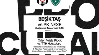 Beşiktaş Hentbol Takımı Avrupa sahnesinde kupa için ter dökecek