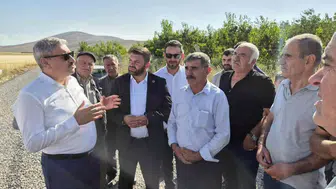 Tumlu Yaylası'nda kiraz bereketi, asfalt yolun açılışıyla taçlandı