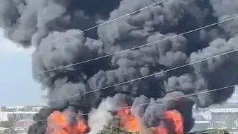Gebze’deki sanayi tesisinde korkutan yangın