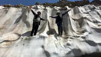 Yüksekova’da yaz ortasında kış molası
