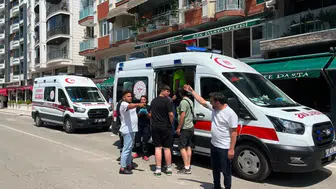 Sinop merkezde iki motosikletin çarpıştığı kazada üç kişi yaralandı