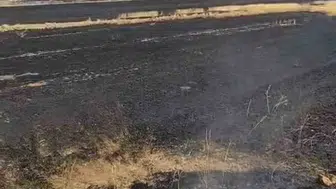 Tarla temizliği yangına dönüştü, Yozgat'ta 1000 dönüm otlak kül oldu