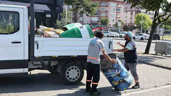 Nilüfer sokaklarında işgal temizliği başladı