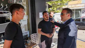 Vali Sözer çarşıyı gezdi sorunları yerinde dinledi