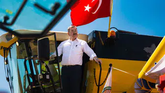 Gölbaşı çiftçisi karabuğdayla kazancını artırıyor