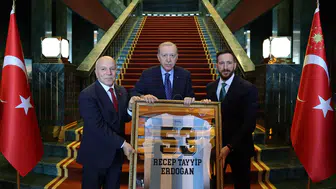 Erdoğan Süper Lig ekiplerini ağırladı