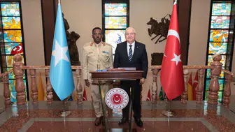 Somali Genelkurmay Başkanı Ankara’ya geldi