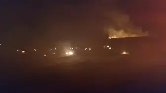 Çorum’da bir kıvılcım 500 dönüm araziyi yok etti
