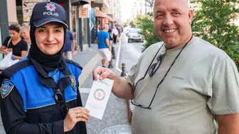 Sinop'ta polis dolandırıcılığa karşı esnafı ve vatandaşları uyardı