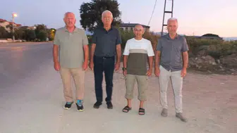 Ören'de yayalar araçlarla yarışıyor Kaldırım yok, tehlike büyük