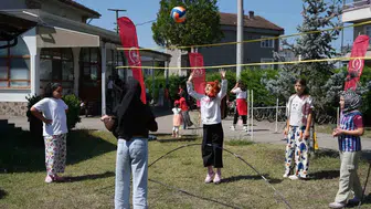 Düzce’de camiler spor sahasına dönüştü