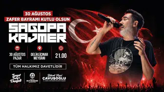 30 Ağustos'ta Denizli'de Sagopa Kajmer Sahne Alacak