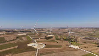 Silivri'de 10 dev türbin dönmeye başladı, yılda 183 GWh elektrik üretecek