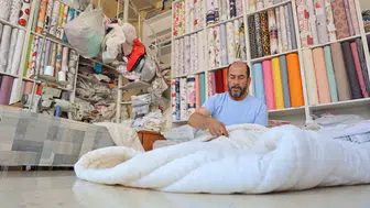 Kırşehir’de gurbetçiler yorgancıların yüzünü güldürdü