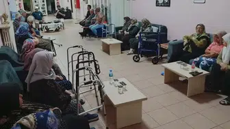 Kandil gecesi huzurevinde dualar yükseldi