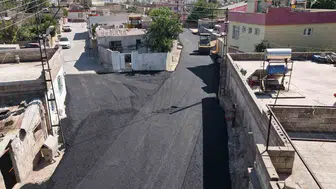 Araban tarihinde bir ilk yaşandı ve yollar sıcak asfalta kavuştu